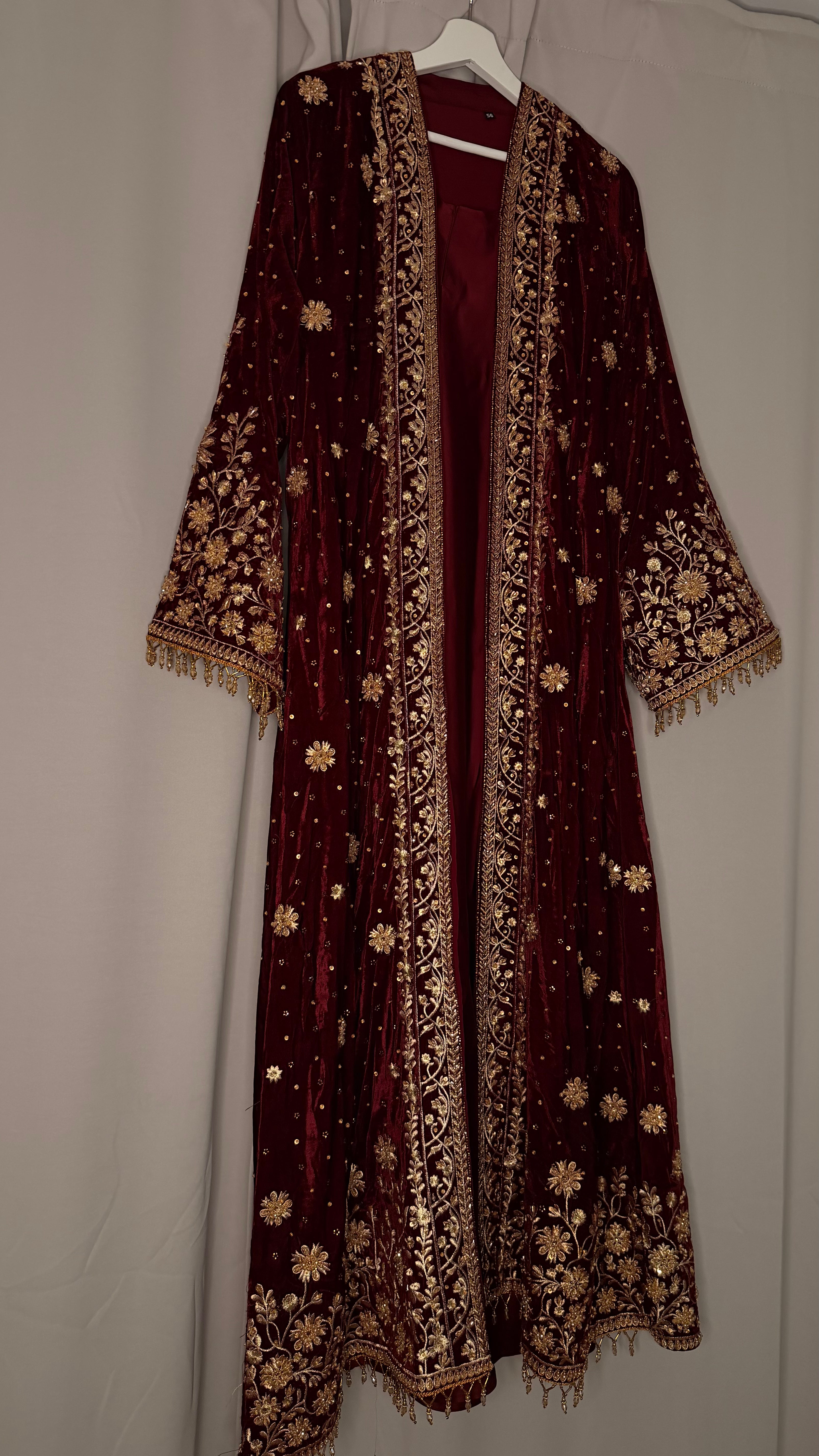 Noor Jahan Burgundy
