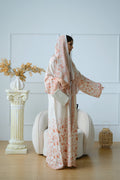 Gulnar — Printed Linen Abaya