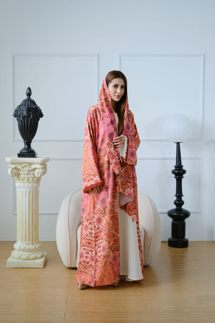 Marjan — Nida Three-Piece Abaya