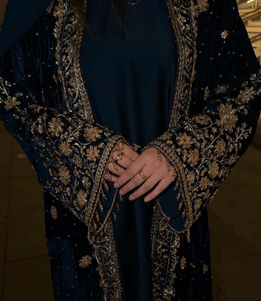 Noor Jahan Teal - Noorulnoura