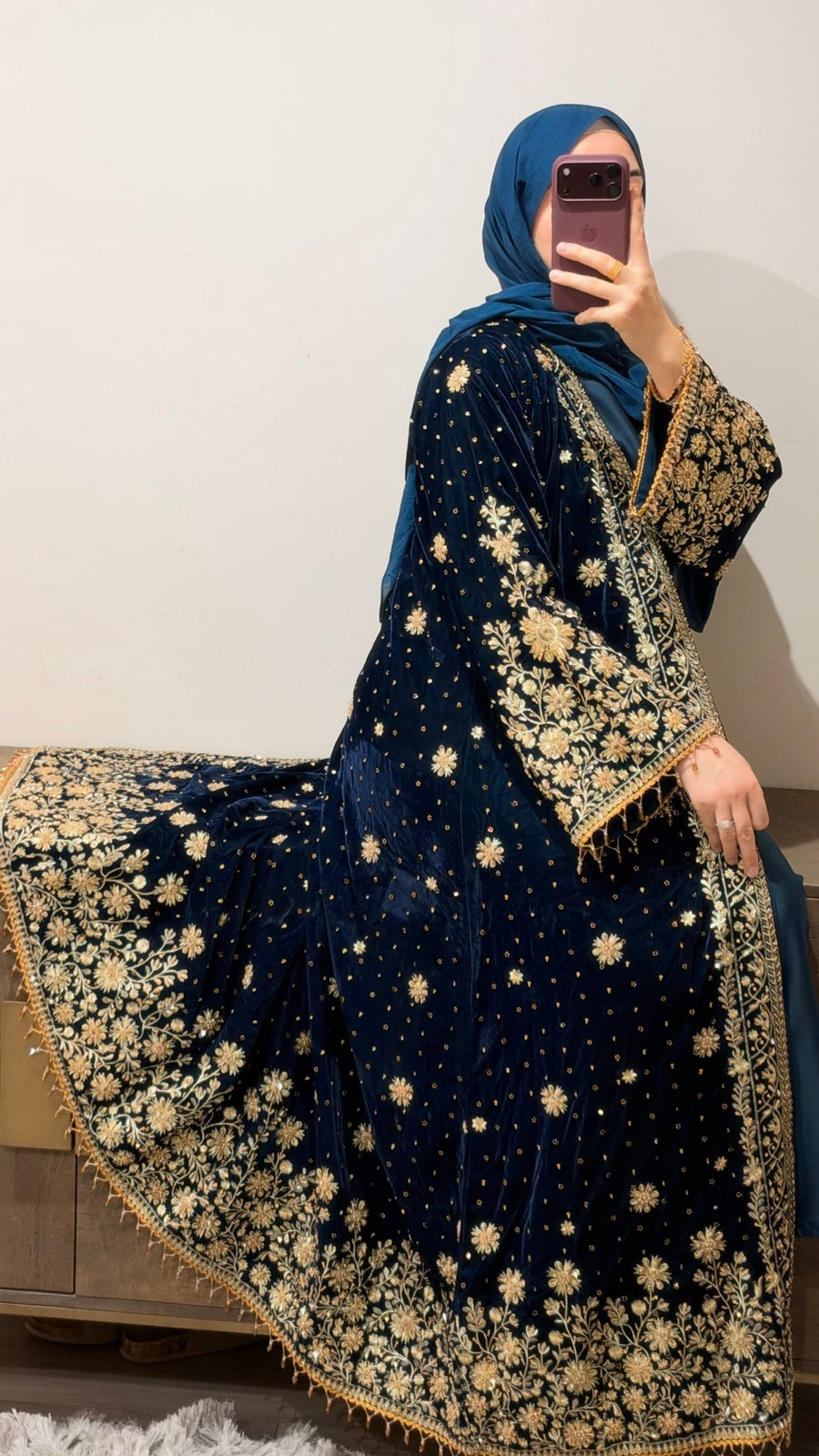 Noor Jahan Teal - NOOR UL NOURA