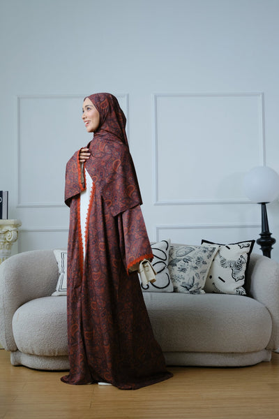 Yaqut — Nida Three-Piece Abaya
