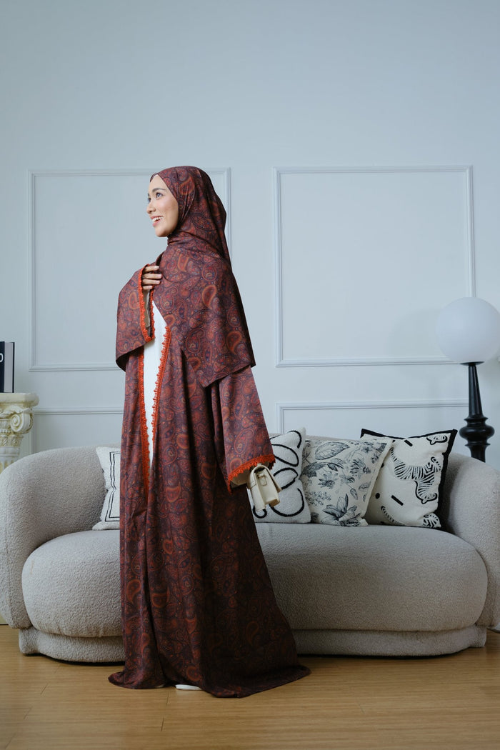 Yaqut — Nida Three-Piece Abaya